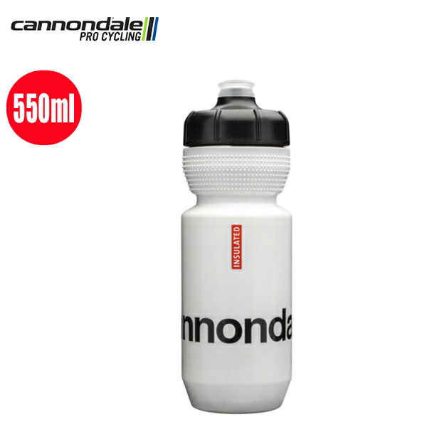 Cannondale Lmf[ Gripper Logo Insulated 550ml Bottle WHB ] {g