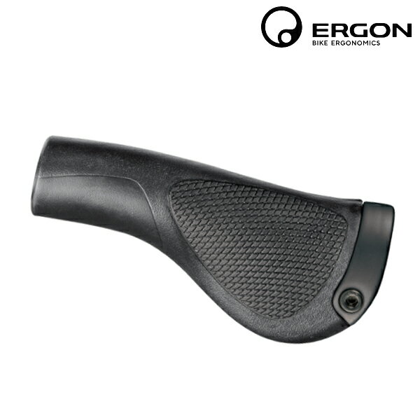 Rakuten - ERGON エルゴン グリップ GP1 S ロング/ロング BLK/BLK ロックオン グリップ 自転車 グリップ