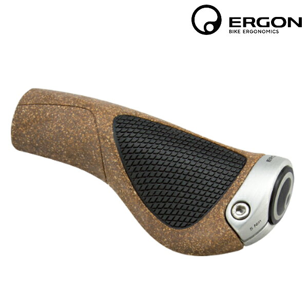 ERGON エルゴン グリップ GP1 バイオコルク S ロング/ロング ロックオン グリップ 自転車 グリップ
