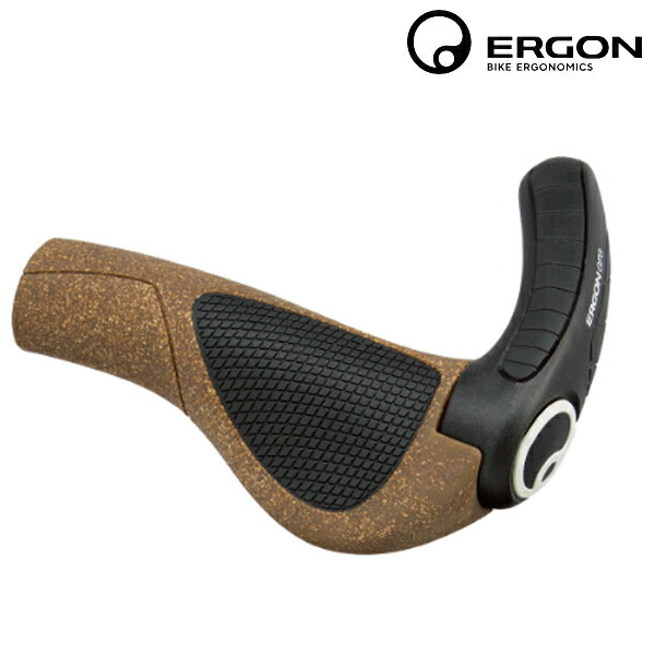 ERGON エルゴン グリップ GP3 バイオコルク S ロング/ロング 自転車 グリップ(4.0)
