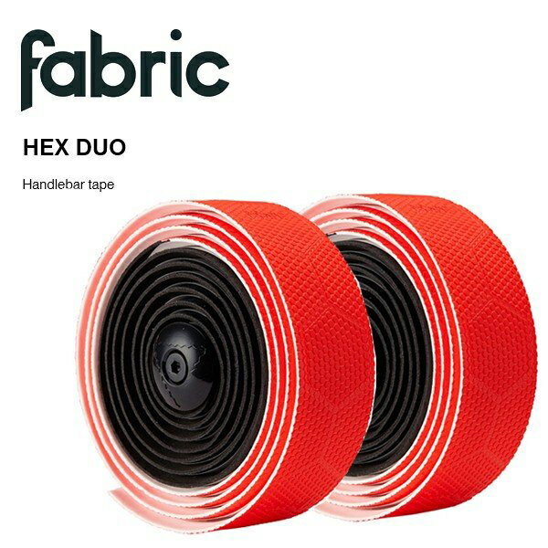 【店舗在庫あり】 FABRIC ファブリック Hex Duo Bar Tape BKR バーテープ