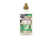 FINISH LINE フィニッシュ ライン セラミック ウエット チェーン ルーブ 120ml ボトル TOS06602 自転車 ケミカル