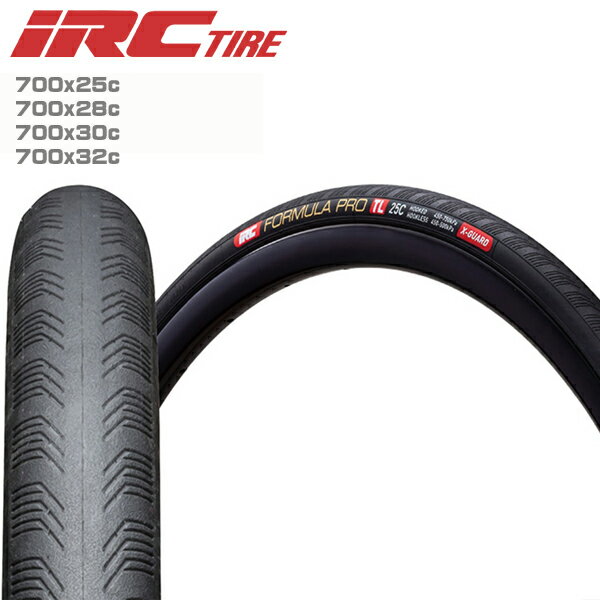 Rakuten - IRC アイアールシー FORMULA PRO TL X-GUARD BLK フォーミュラ プロ チューブレス クロスガード