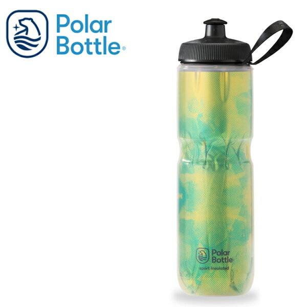 POLAR BOTTLE |[ {g X|[c 24oz FLYDYE LEMON LIME US0NINS24OZ13