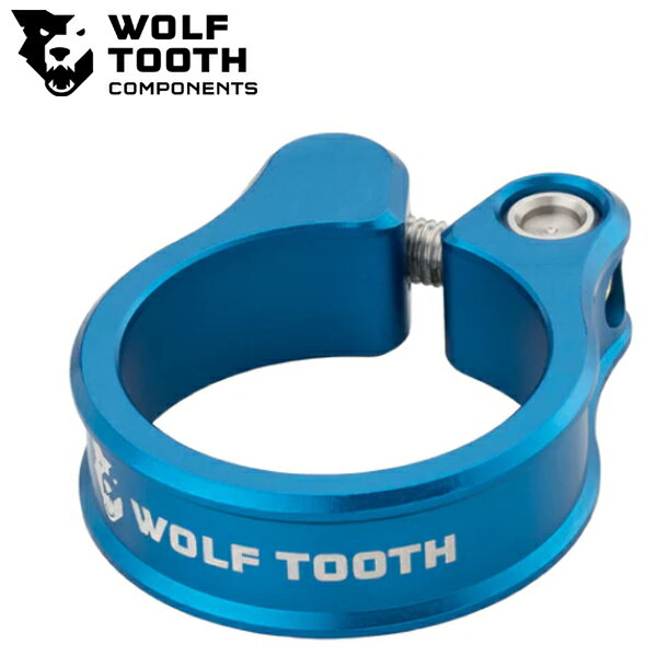 Wolf Tooth ウルフトゥース コンポーネンツ Wolf Tooth Seatpost Clamp Blue シートクランプ
