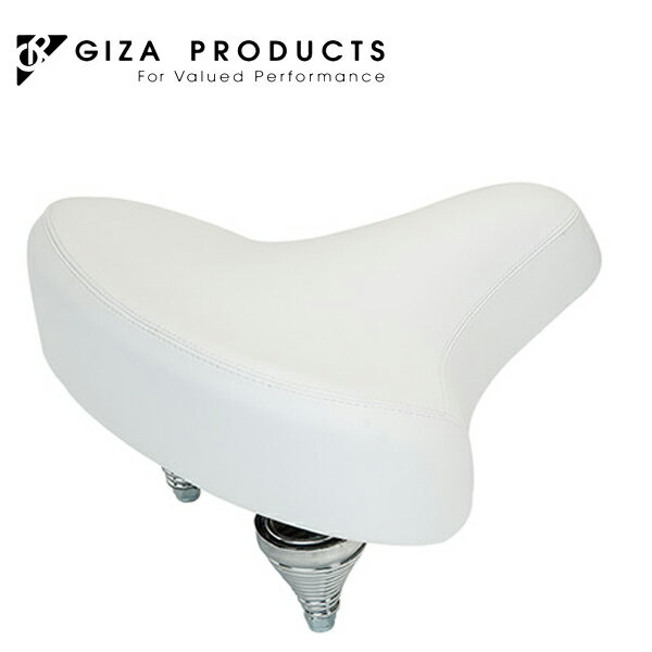 ギザ プロダクツ 自転車 サドル GIZA PRODUCTS SDL24201 VL-8030 クルーザー サドル WHT サドル