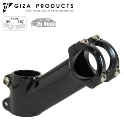 GIZA PRODUCTS ギザ プロダクツ MS-28 アヘッドステム 25.4 100mm/50°BLK HBN10620 ステム