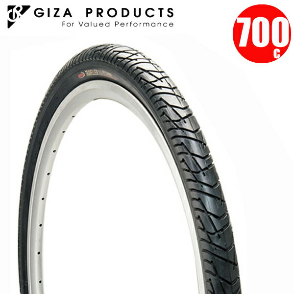 クロスバイク タイヤ GIZA PRODUCTS ギザ プロダクツ C-1110 700x38C BLK TIR21200