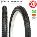 電動自転車 タイヤ GIZA PRODUCTS ギザ プロダクツ プレッピー (2本巻) 20x1.95 BLK タイヤ セット