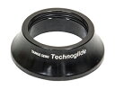 TANGE タンゲ アルミ トップキャップ IS22用 15mm BLK YHD05300 ヘッド パーツ