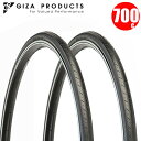 【2本セット】 ロードバイク タイヤ C-740 TIR25404 700x23C BLK GIZA PRODUCTS ギザ プロダクツ 1