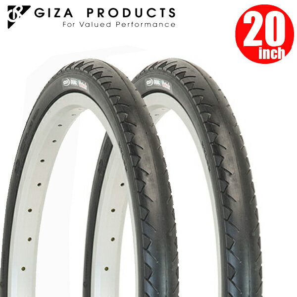  ミニベロ 折りたたみ自転車 タイヤ GIZA PRODUCTS ギザ プロダクツ C-1653 20x1.20 BLK TIR28903
