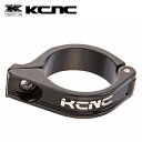 KCNC フロント ディレーラー ブラケット 653251 オフセット3° 28.6mm ブラック ディレーラー アダプター