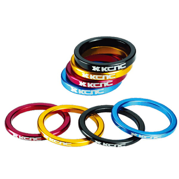 KCNC スペーサー 6061 アルミニウム 506251 2mm レッド 1枚