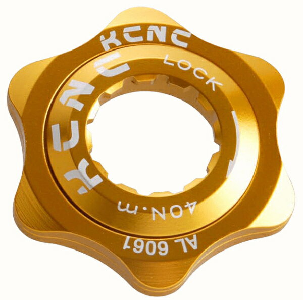 KCNC センターロックアダプター 12T 6061AL ゴールド K-CL-XC-B-G 201207 ディスクブレーキ パーツ