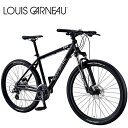 【商品説明】 LOUIS GARNEAU ルイガノ GRIND9 グラインド9 マウンテンバイク 街中でも快適な走りが魅力のマウンテンバイク 路面からの衝撃を吸収してくれるフロントサスペンションを装備し、27.5インチのオールラウンドタイヤで オンオフ問わずに走れます。 小柄な方向けに丈夫で軽いアルミフレームを320mmサイズから用意。 下側を通るワイヤーのスッキリとした見た目とコーディネイトされた色が街に映えます。 高性能油圧ディスクと24段変速で、ぬかりのない仕様となっています。 GRIND9.0 【仕様】 SIZE(C-T)/適正身長(cm) 320mm(145-160), 370mm(155-170), 420mm(165-180), 470mm(175-190),520mm(180-195) WIGHT(サイズ) 14.5kg(420mm) MAIN COMPONENTS SHIMANO ALTUS(24 SPEED) FRAME MATERIAL 6061 ALUMINUM FRONT FORK SR SUNTOUR SF18 XCE 28 DS 27.5 80mm TRAVEL HEAD SET 1-1/8&quot; STEEL INTERNAL HANDLE BAR ALLOY FLAT(580mm) STEM ALLOY A-HEAD ANGLE 7 DEGREE(60/320mm,75/370mm,90/420mm,105/470mm) CRANK SET (LENGTH) SHIMANO FC-TX801 42X32X22T (170mm)　 B/B (B/B WIDTH) CARTRIDGE CR-MO 122.5mm (68mm) PEDAL PLASTIC NYLON FRONT DERAILLEUR SHIMANO FD-M310 REAR DERAILLEUR SHIMANO RD-M310 SHIFTER SHIMANO SL-M315 BRAKE SHIMANO BR-MT200 HYDRAULIC DISC BRAKE LEVER SHIMANO BL-MT200 HYDRAULIC DISC FREE WHEEL SHIMANO CSHG31 11-34T 8SPD CHAIN KMC SADDLE LG COMFORT SEAT POST ALLOY 27.2mm(300mm) HUB SHIMANO TX-505 ALLOY QR DISC 32H SPOKE STAINLESS RIMS ALEX X2200 TIRE KENDA K1047 27.5&quot;X1.95&quot; OTHER ベル 【掲載情報】 当ショップは実店舗とメーカー在庫を共有しております。 掲載商品は、一部を除きお客様からのご注文を頂いた後でのお取り寄せとなっております。 ショッピングでの記載商品は確実に、在庫がある事をお約束するものではありませんのでご了承くださいませ。【BRAND】