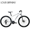 【商品説明】 LOUIS GARNEAU ルイガノ GRIND9 グラインド9 マウンテンバイク 街中でも快適な走りが魅力のマウンテンバイク 路面からの衝撃を吸収してくれるフロントサスペンションを装備し、27.5インチのオールラウンドタイヤで オンオフ問わずに走れます。 小柄な方向けに丈夫で軽いアルミフレームを320mmサイズから用意。 下側を通るワイヤーのスッキリとした見た目とコーディネイトされた色が街に映えます。 高性能油圧ディスクと24段変速で、ぬかりのない仕様となっています。 GRIND9.0 【仕様】 SIZE(C-T)/適正身長(cm) 320mm(145-160), 370mm(155-170), 420mm(165-180), 470mm(175-190),520mm(180-195) WIGHT(サイズ) 14.5kg(420mm) MAIN COMPONENTS SHIMANO ALTUS(24 SPEED) FRAME MATERIAL 6061 ALUMINUM FRONT FORK SR SUNTOUR SF18 XCE 28 DS 27.5 80mm TRAVEL HEAD SET 1-1/8&quot; STEEL INTERNAL HANDLE BAR ALLOY FLAT(580mm) STEM ALLOY A-HEAD ANGLE 7 DEGREE(60/320mm,75/370mm,90/420mm,105/470mm) CRANK SET (LENGTH) SHIMANO FC-TX801 42X32X22T (170mm)　 B/B (B/B WIDTH) CARTRIDGE CR-MO 122.5mm (68mm) PEDAL PLASTIC NYLON FRONT DERAILLEUR SHIMANO FD-M310 REAR DERAILLEUR SHIMANO RD-M310 SHIFTER SHIMANO SL-M315 BRAKE SHIMANO BR-MT200 HYDRAULIC DISC BRAKE LEVER SHIMANO BL-MT200 HYDRAULIC DISC FREE WHEEL SHIMANO CSHG31 11-34T 8SPD CHAIN KMC SADDLE LG COMFORT SEAT POST ALLOY 27.2mm(300mm) HUB SHIMANO TX-505 ALLOY QR DISC 32H SPOKE STAINLESS RIMS ALEX X2200 TIRE KENDA K1047 27.5&quot;X1.95&quot; OTHER ベル 【掲載情報】 当ショップは実店舗とメーカー在庫を共有しております。 掲載商品は、一部を除きお客様からのご注文を頂いた後でのお取り寄せとなっております。 ショッピングでの記載商品は確実に、在庫がある事をお約束するものではありませんのでご了承くださいませ。【BRAND】