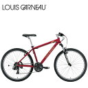 【商品説明】 LOUIS GARNEAU ルイガノ GRIND8 グラインド8 26インチ マウンテンバイク ジュニアライダーにも最適な26インチマウンテンバイク 26インチの太めのタイヤと21段変速を採用したサスペンション付きマウンテンバイク。 街中での使用も考慮してスタンドやディレーラーガードも標準装備しました。 まさに街でも使えるマウンテンバイクです。 小柄なライダーにも安心な320mmサイズから用意しているので身長が140cm以上のライダーでも乗車していただけます。 女性やジュニアライダーにも最適。 ※生産時期によって、一部写真と仕様が違う場合がございます。 【仕様】 SIZE(C-T)/適正身長(cm) 320mm(140-155), 370mm(150-165), 420mm(160-175), 470mm(170-185) WIGHT(サイズ) 14.3kg(370mm) MAIN COMPONENTS SHIMANO TOURNEY(21 SPEED) FRAME MATERIAL 6061 ALUMINUM FRONT FORK SR SUNTOUR SF16-XCE 80 mm TRAVEL HEAD SET 1-1/8&quot; STEEL THREADLESS HANDLE BAR ALLOY LOW RISER (580mm) STEM ALLOY A-HEAD ANGLE 7 DEGREE(70mm) CRANK SET (LENGTH) SR SUNTOUR CW14-XCC-T202 42X32X22 (170mm) B/B (B/B WIDTH) CARTRIDGE CRMO 122mm (68mm) PEDAL PLASTIC NYLON FRONT DERAILLEUR SHIMANO TOURNEY REAR DERAILLEUR SHIMANO FD-TY500 TOURNEY SHIFTER SHIMANO RD-TY500 TOURNEY BRAKE TEKTRO ALLOY V-BRAKE BRAKE LEVER SHIMANO ST-EF41-L FREE WHEEL SHIMANO CS-HG200-7 12-32T 7SPD CHAIN KMC SADDLE LG JUNIOR SEAT POST ALLOY 27.2mm (300mm) HUB ALLOY QR 36H SPOKE STAINLESS RIMS ALEX C1000 TIRE KENDA K841A 26&quot;X1.95&quot; OTHER ベル, サイドスタンド 【掲載情報】 当ショップは実店舗とメーカー在庫を共有しております。 掲載商品は、一部を除きお客様からのご注文を頂いた後でのお取り寄せとなっております。 ショッピングでの記載商品は確実に、在庫がある事をお約束するものではありませんのでご了承くださいませ。【BRAND】