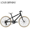 ルイガノ LOUIS GARNEAU ルイガノ J24 CROSS LG BLACK 24インチ キッズ 子供 自転車