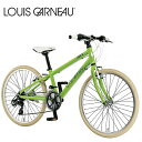 ルイガノ LOUIS GARNEAU ルイガノ J24 CROSS LG GREEN 24インチ キッズ 子供 自転車