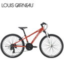 ルイガノ LOUIS GARNEAU ルイガノ J24 FIRE ORANGE キッズ 24インチ 子供自転車