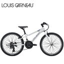 ルイガノ LOUIS GARNEAU ルイガノ J22 LG WHITE キッズ 22インチ 子供自転車