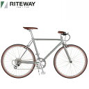 ライトウェイ スタイルス RITEWAY STYLES グロスチタンシルバー 自転車 クロスバイク