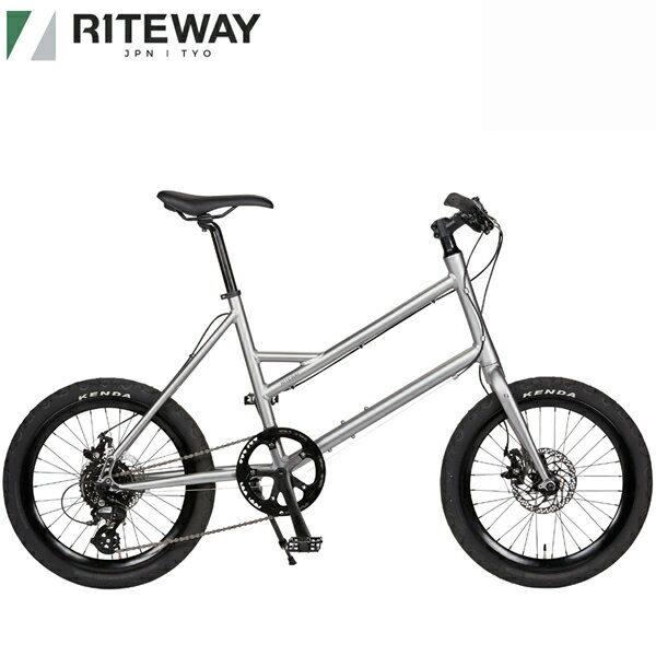 ライトウェイ グレイシア RITEWAY GLACIER マットグレー 自転車/ミニベロ