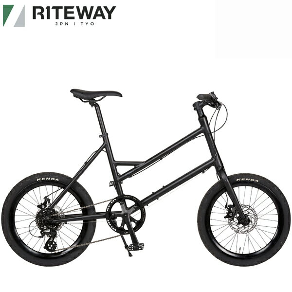  ライトウェイ グレイシア RITEWAY GLACIER マットブラック 自転車/ミニベロ