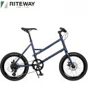 ライトウェイ グレイシア RITEWAY GLACIER マットネイビー 自転車/ミニベロ