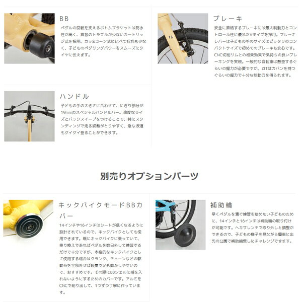 RITEWAY ライトウェイ 子供用 自転車 ZIT 14 ジット 14 スカイブルー 9917720 14インチ