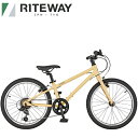 RITEWAY ライトウェイ 子供用 自転車 ZIT 20 ジット 20 ベージュ 9918058 108-130cm 20インチ