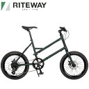 【商品説明】 RITEWAY (ライトウェイ) GLACIER (グレイシア) ミニベロ 自転車 ゆったりマイペースで。 「グレイシア」は英語で氷河を意味する「GLACIER」が名前の由来。 巨大な氷の塊のように安定感のある走行性能を目指しました。 ワイドタイヤと強力なディスクブレーキで舗装路はもちろん荒れた路面でも抜群の走破性。 ミニベロの枠を超えるタフさで荒野も都会も使えるオールラウンダー。 サイズ 400mm(145?175cm)、470mm（160〜180cm ＊470mmサイズはマットブラック、マットグレーの2色のみ 重量 11.2kg 【仕様】 フレーム Niauデザイン 6061アルミ合金 フォーク Niauデザイン 6061アルミ合金 ヘッドセット VP-F102AM 1-1/8″ 41mm インテグラルアヘッド リム STARS CIRCLE　J19DC　ダブルウォール アルマイトコート アルミ合金 FV 20″(406) タイヤ KENDA KARRUMBA 20″x1.95″ フロントハブ SHIMANO HB-TX505 センターロック ディスク QR リアハブ SHIMANO FH-TX505 センターロック ディスク QR135mm ギア数 1×8=8段変速 クランク LASCO ARTリングガード アルミ合金 アルマイト加工 48T(PCD130mm) クランク長165mm(400)、175mm(470) スプロケット ワイドギア SHIMANO CS-HG41/31 カセット (11-34T) BB SHIMANO UN26 (68-122.5mm) シフター SHIMANO SL-M315 フロントD ? リアD SHIMANO ALTUS RD-M310 ブレーキ TEKTRO MD-M280 メカニカルキャリパー＋SHIMANO センターロックローター ハンドル ナチュラルカーブ アルミ合金 バックスイープ15度 ライズ0mm クランプ25.4mm ハンドル幅540mm ステム アルミ合金 OSアヘッド 90mm長 15度 グリップ RITEWAY KAITEKI エルゴノミック サドル RITEWAY 3層構造 マシュマロ サドル シートポスト アルミ合金 27.2mm径 300mm長 ペダル WELLGO アルミモノブロック スモールプラットフォーム 付属品 ベル , センターキックスタンド , スマートフォンホルダー , アルミバルブキャップ 【掲載情報】 当ショップは実店舗とメーカー在庫を共有しております。 掲載商品は、一部を除きお客様からのご注文を頂いた後でのお取り寄せとなっております。 ショッピングでの記載商品は確実に、在庫がある事をお約束するものではありませんのでご了承くださいませ。