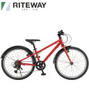 RITEWAY (ライトウェイ) ZIT 22 (ジット 22) マットレッド 22インチ 子供 自転車(4)