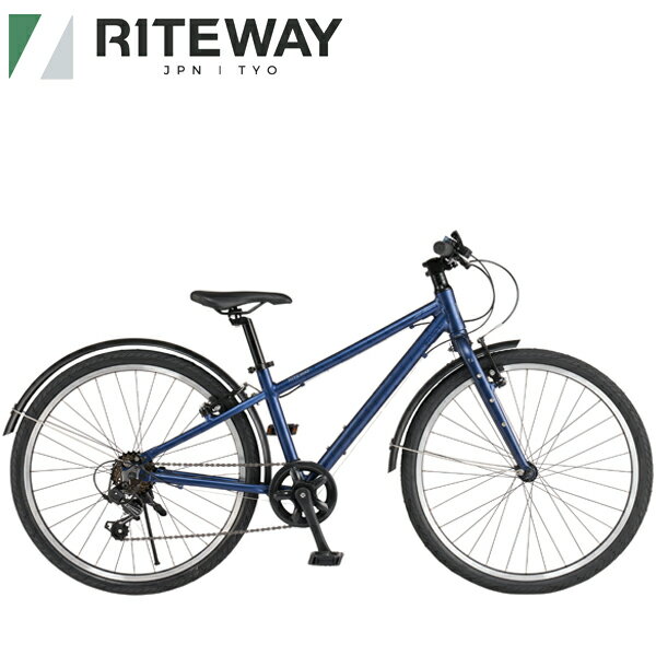 RITEWAY (ライトウェイ) ZIT 24 (ジット 24) マットネイビー 24インチ 子供 自転車