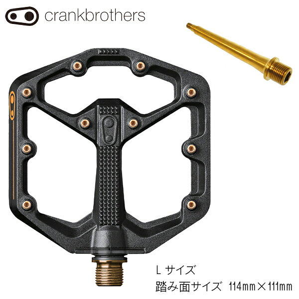 アトミックサイクルのCRANKBROTHERS クランクブラザーズ スタンプ11 自転車 ペダル｜アングル2