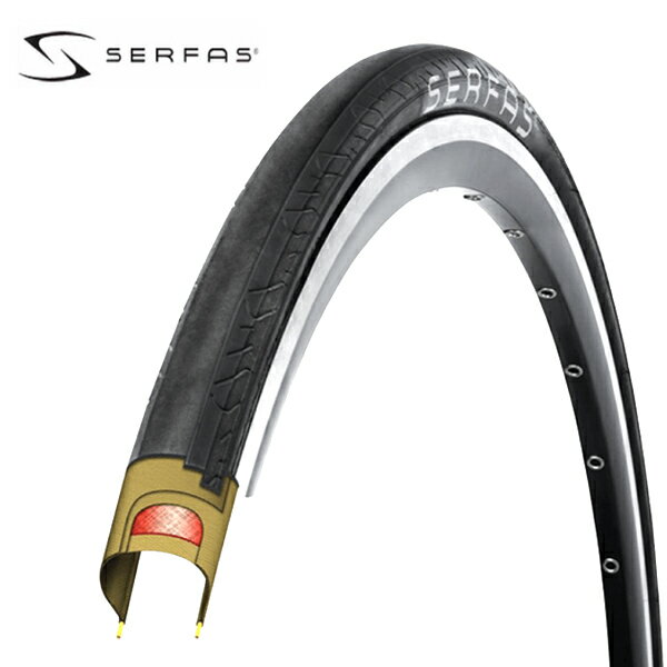 SERFAS サーファス タイヤ セカ ワイヤー 700X23 MEO SECA WIRE