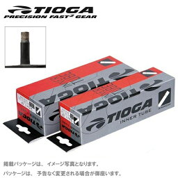 【2本セット】 TIOGA タイオガ チューブ TIT11100 インナーチューブ 米式 26x1.00-1.25 36mm