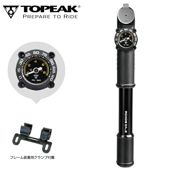 TOPEAK トピーク ミニ ポンプ ローディー DA_G PPM11100 携帯 空気入れ