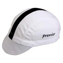 Premier サイクルキャップ ホワイト X ブラックライン 2700165