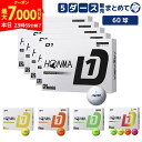 【本日終了!最大7,000円引きクーポン!】【送料無料/5ダース販売】ホンマ ゴルフ D1 BT2401 ゴルフボール ホワイト,イエロー,オレンジ,グリーン,...