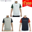 【29日20時開始!最大7,000円引きクーポン!】【送料無料】トミーヒルフィガー ゴルフ THMA452 ケーブル Vネックニット ベスト