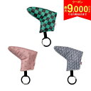 【11日1時59分まで!最大9,000円引きクーポン!】【送料無料】アトミックゴルフ オリジナル 和柄 ピン型 ブレード型 パター用 大型カラビナ付き パターカバー ピンク