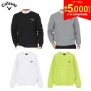 【19日20時開始!最大5,000円引きクーポン!】【送料無料】キャロウェイ C25218100 ガーター編みクルーネック ニット