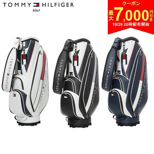 【29日20時開始!最大7,000円引きクーポン!】トミーヒルフィガー ゴルフ THMG4SC5 ベーシック カート キャディバッグ