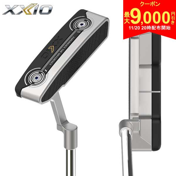 【20日20時開始!最大9,000円引きクーポン！】【レフティー/左用】ダンロップ ゼクシオ12 ブレード パター スチールシャフト