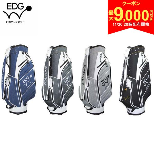 【20日20時開始!最大9,000円引きクーポン！】エドウィン ゴルフ EDCB-3478 9.5型 カート キャディバッ..