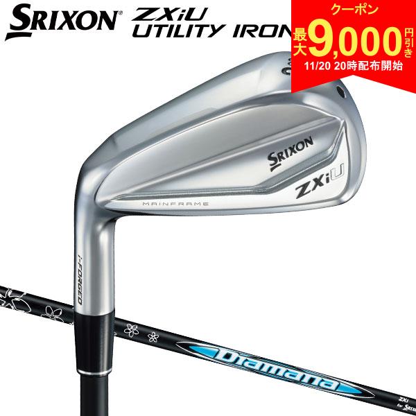 【20日20時開始!最大9,000円引きクーポン！】【レフティー/左用】ダンロップ スリクソン ZXiU ユーティリティーアイアン Diamana ZXi for HYBRID 60 カーボンシャフト