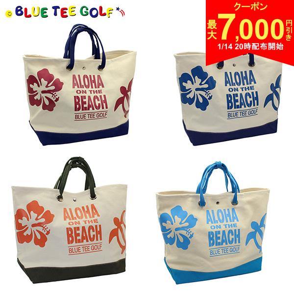 【14日20時開始!最大7,000円引きクーポン！】【送料無料】ブルーティー ゴルフ TT-003 アロハオンザビーチ トートバッグ