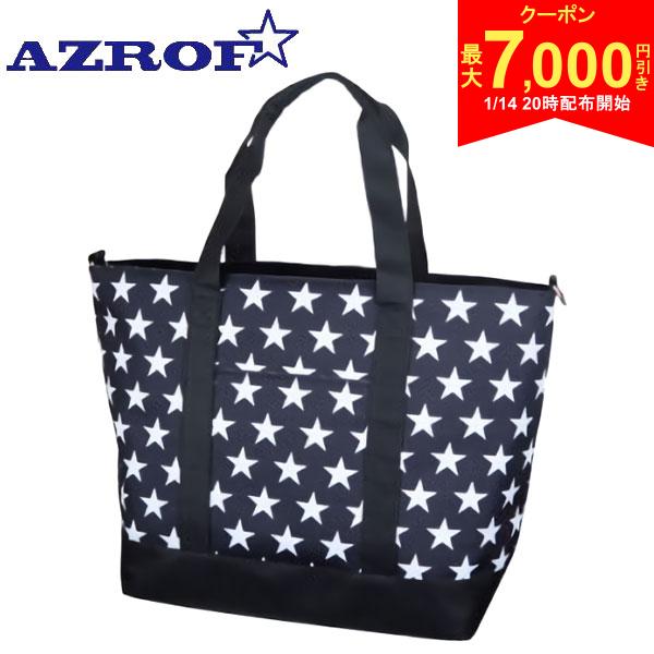 【14日20時開始!最大7,000円引きクーポン！】【送料無料】アズロフ AZ-BGT01 ビッグ トートバッグ ブラックスター(143)